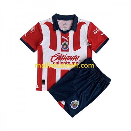 Maillot de Foot CD Guadalajara Domicile 2023-24 - Enfant Maillot de Foot CD Guadalajara Domicile 2023-24 - Enfant